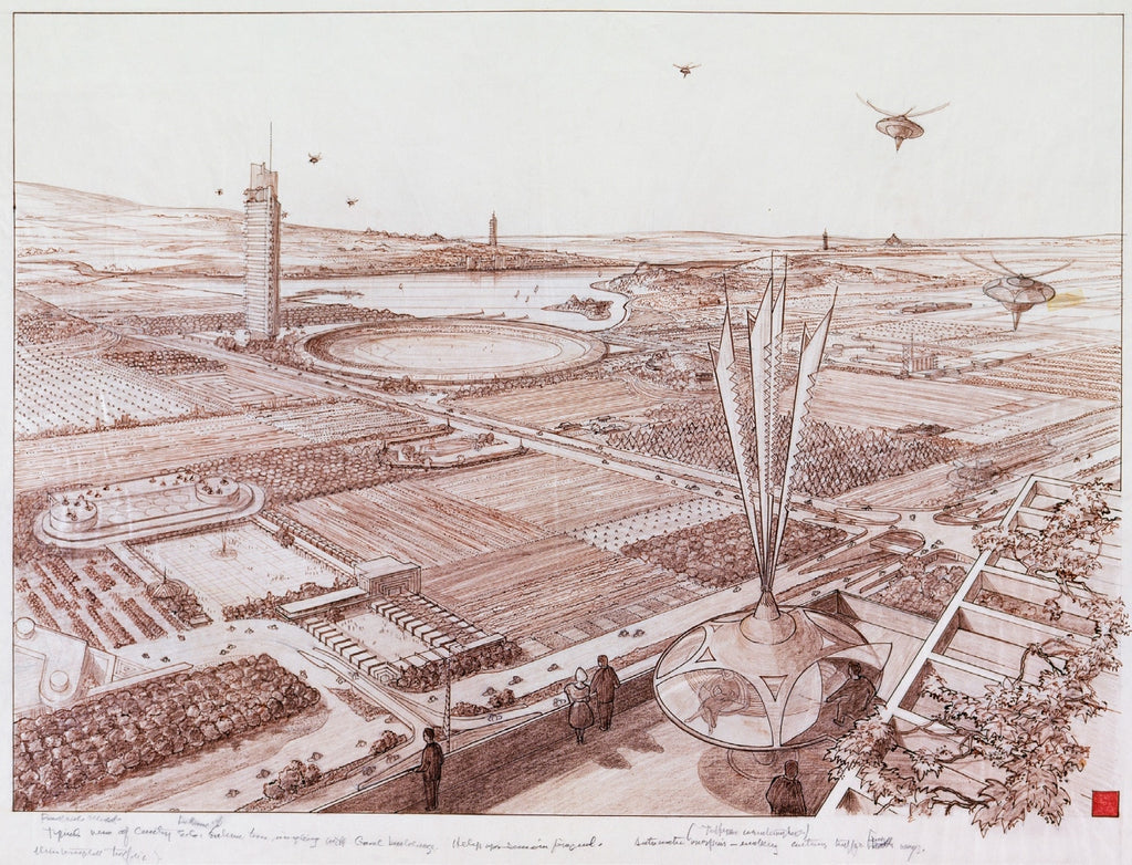 FUTURE CITY: Broadacre City di Frank Lloyd Wright